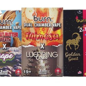 Burn Dual Chamber (3G+3G)  Disposable Vapes